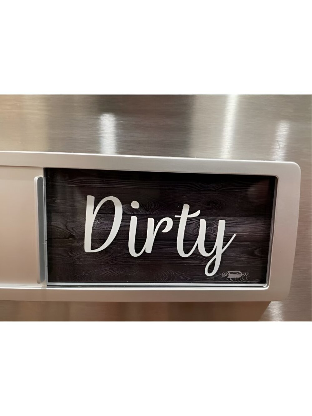 Dishwasher Magnet Clean Dirty Sign, Strong Universal Dirty Clean Sign